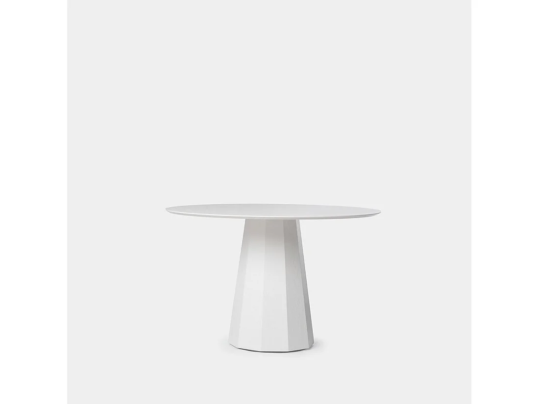 Mesa fija de Lacado Blanco 76 x 120- Olivier