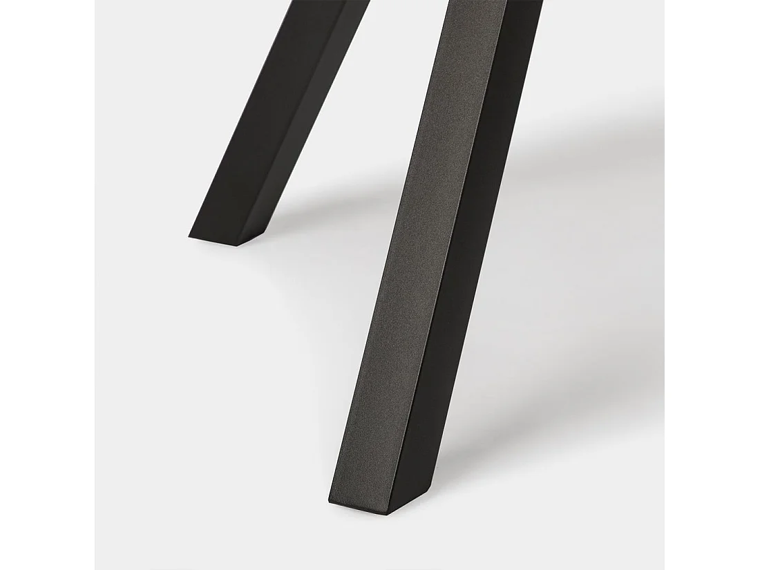 Table fixe en bois naturel 120x77 cm-Circle