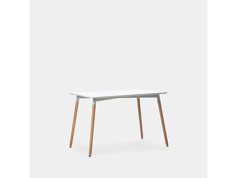 Mesa fija de Madera Blanco 75 x 120- Gless