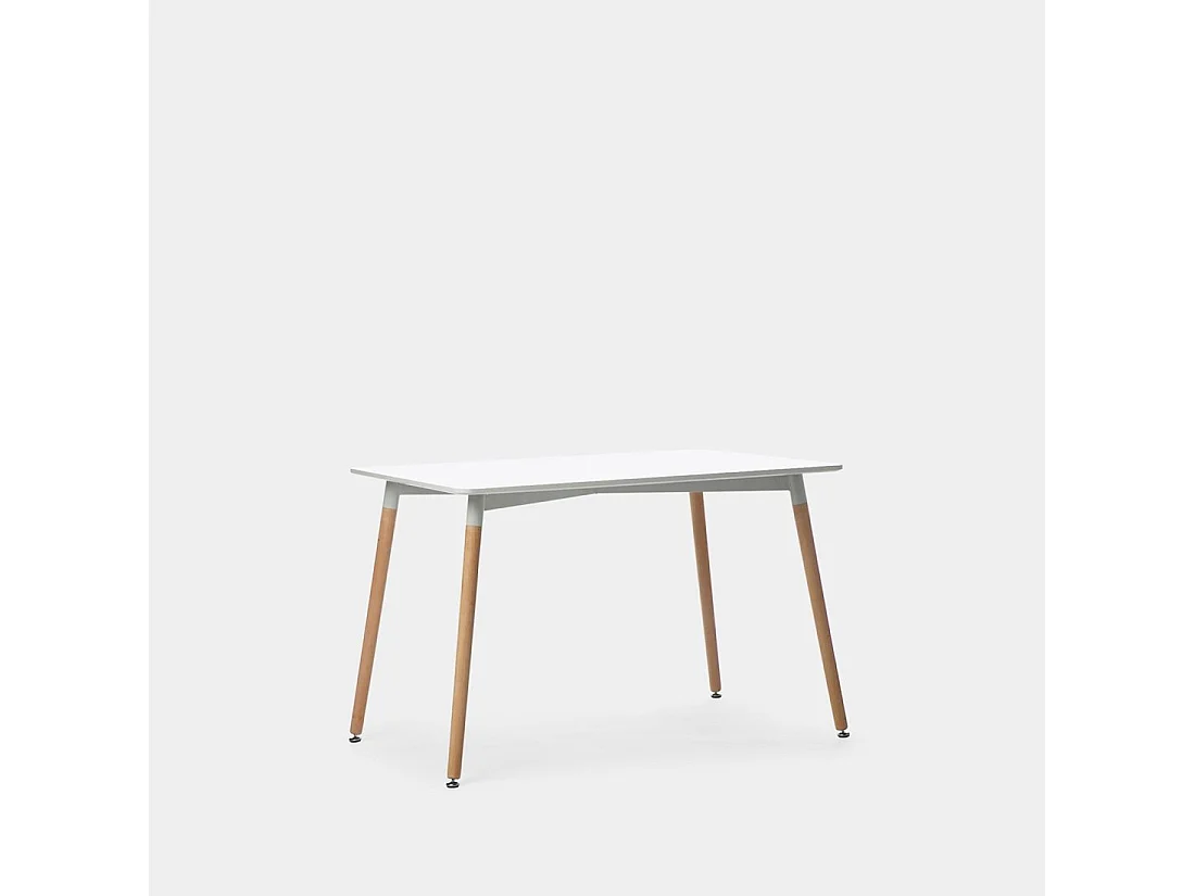 Mesa fija de Madera Blanco 75 x 120- Gless