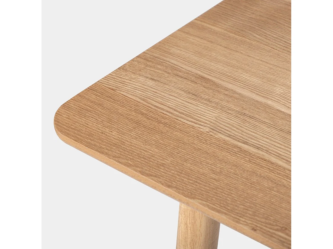 Mesa fija de Madera Natural 75 x 120- Ada