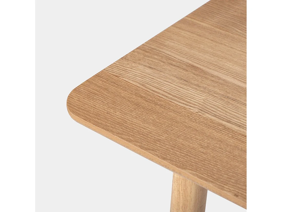 Mesa fija de Madera Natural 75 x 120- Ada