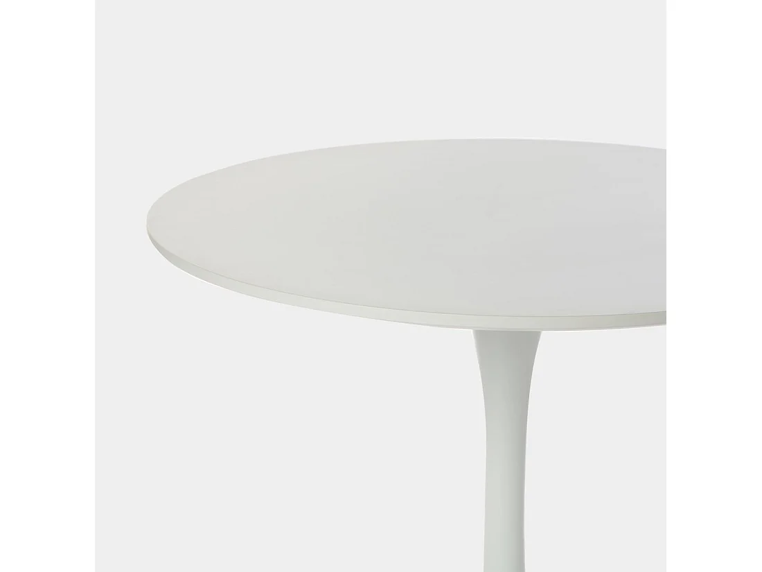 Mesa fija de Lacado Blanco 73 x 80- Cory