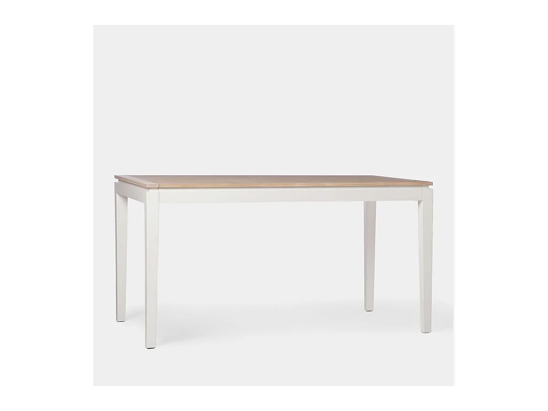 Table extensible en bois naturel 150x78.5 cm-Baltic