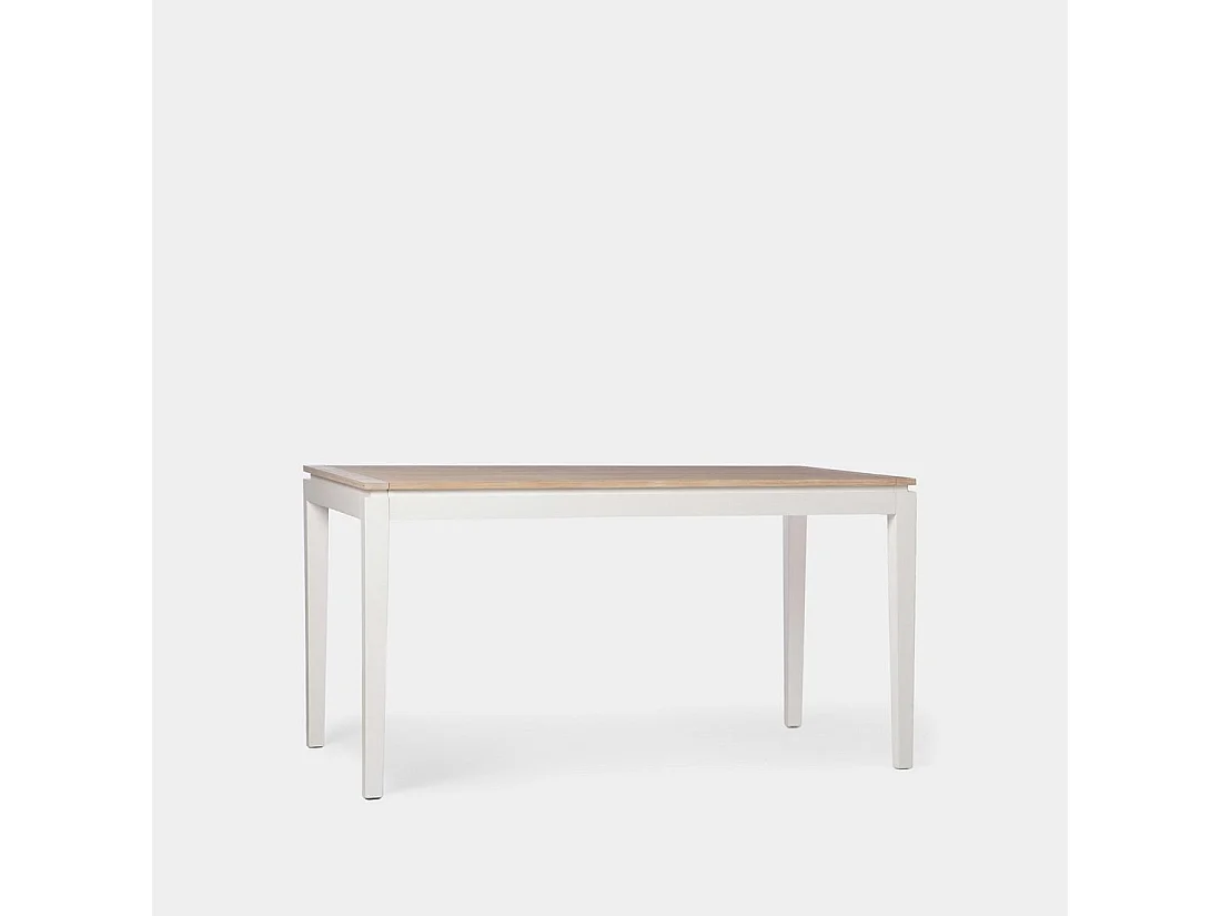 Table extensible en bois naturel 150x78.5 cm-Baltic