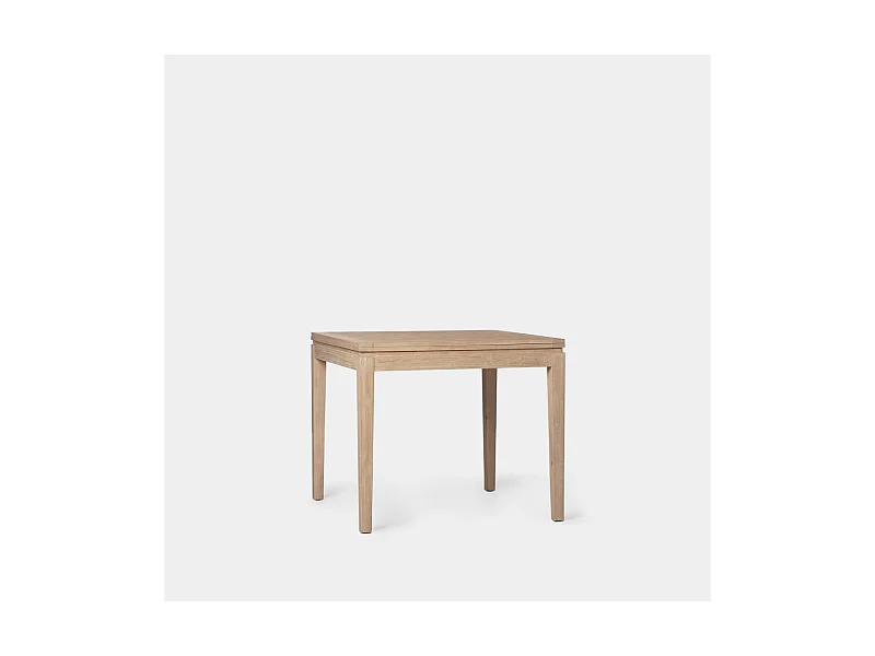 Mesa extensible de Madera Natural 78 x 90- Dina