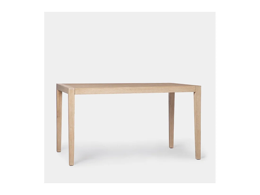 Table extensible en bois naturel 140x78.5 cm-Mara