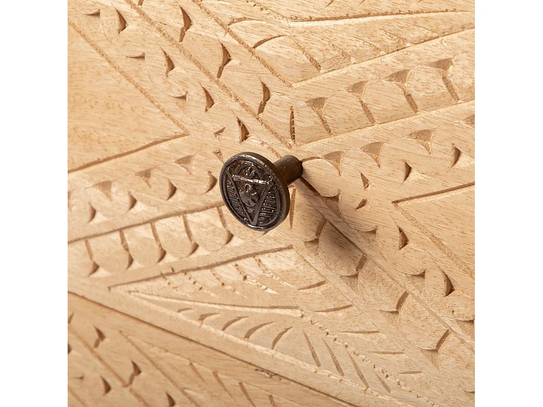 Cómoda de Madera Natural 80 x 80- Nala