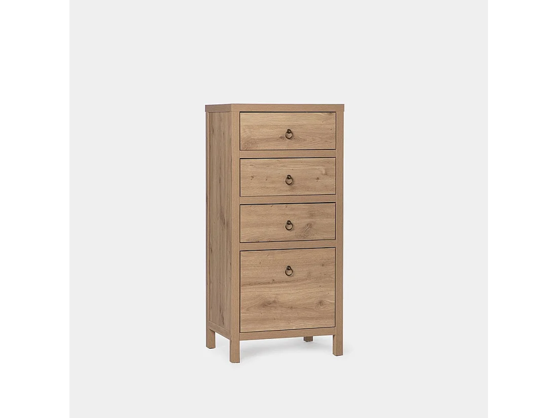 Chiffonnier en bois naturel 55x120 cm-Livorno