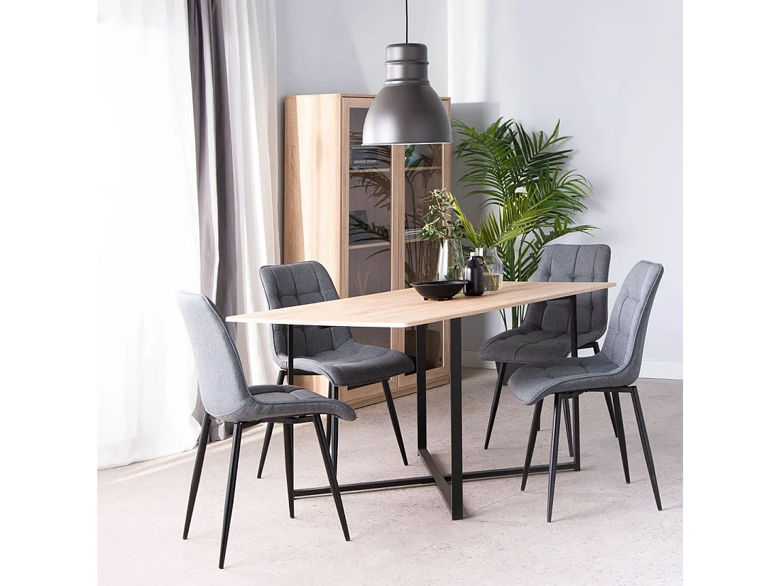 Lámpara de techo de Metal Gris 110 x 38- Clesy