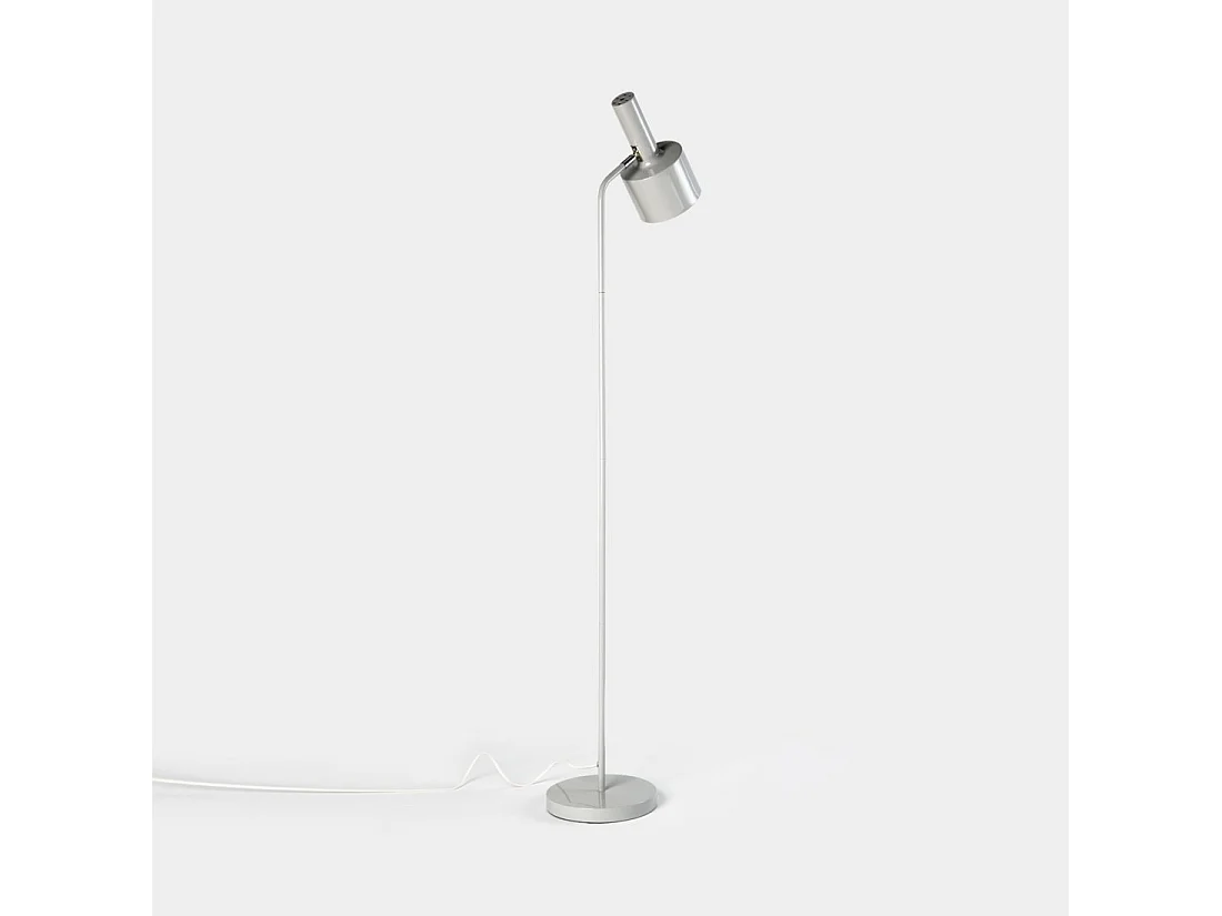 Lámpara de pie de Metal Gris 140 x 22- Ror