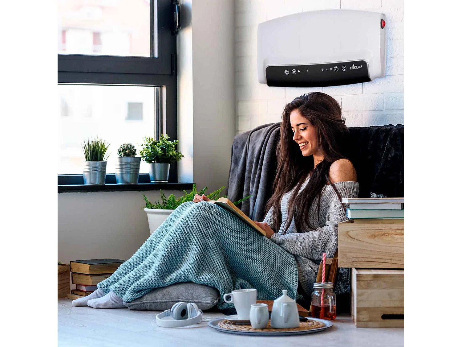 Niklas Plug-In Trend - Termoventilatore Ceramico 400W