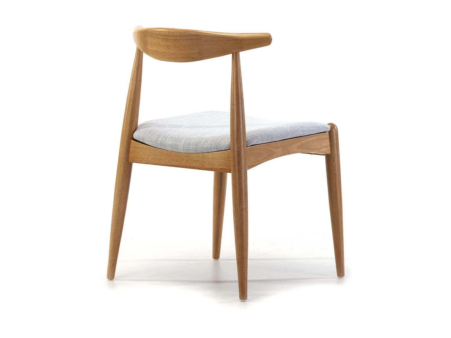 Ensemble table 80x80 cm et 4 chaises de salle à manger Corzo Chêne