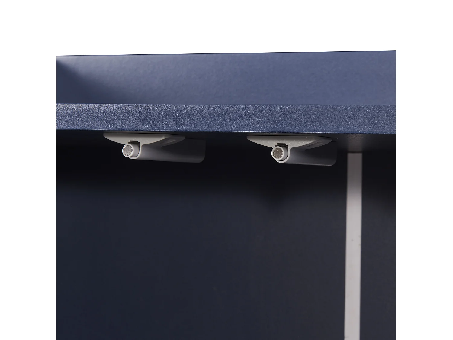 Buffet moderne - buffet bleu marine avec 4 portes - pieds dorés - pour salle à manger et salon