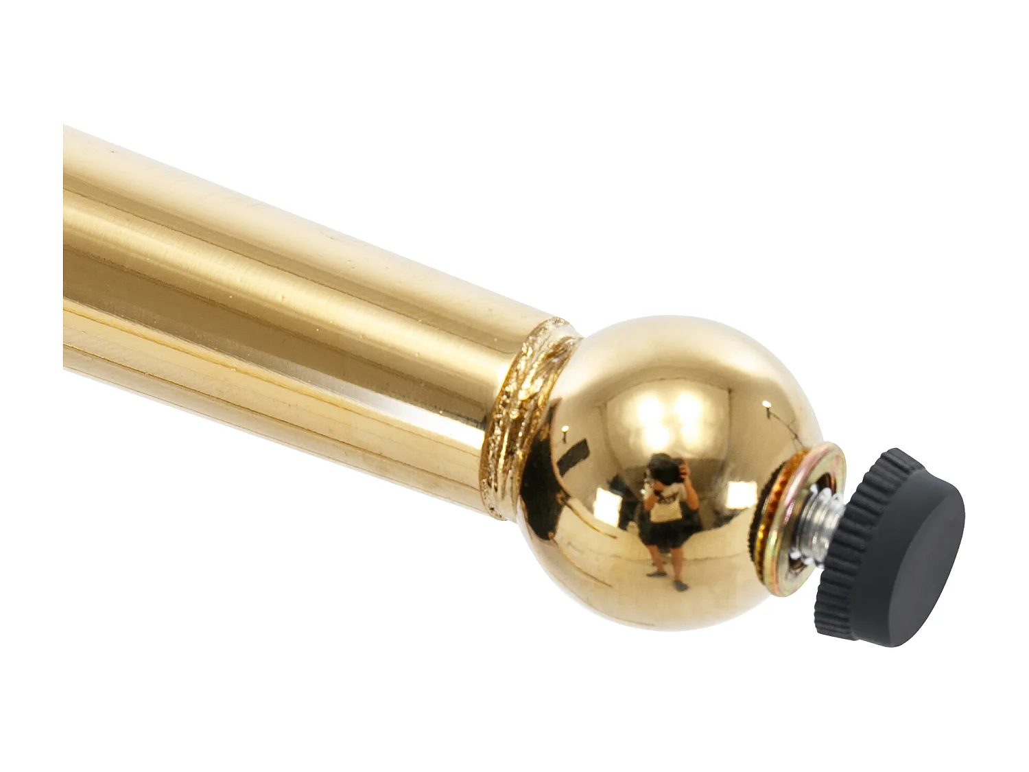 Lot de 6 Chaises de salle à manger rembourré pieds en Métal Doré - Rose