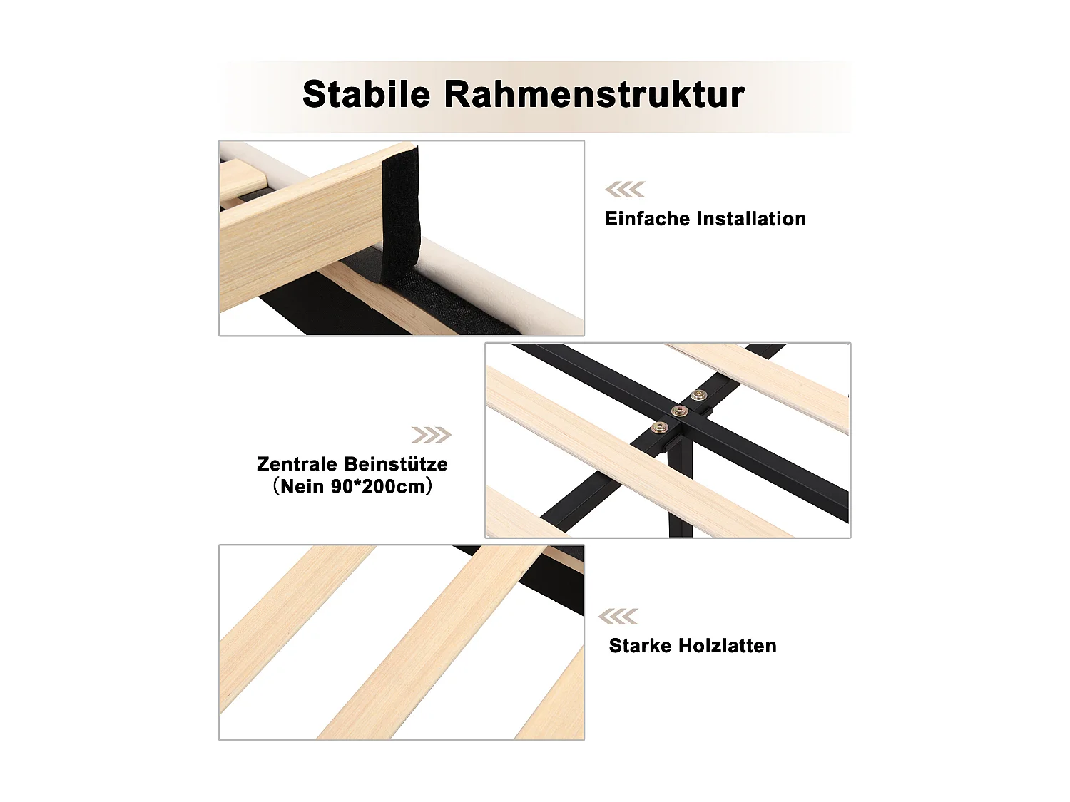 Lit adulte rembourré lit simple 90x200 cm forme coquille avec banquette - Beige