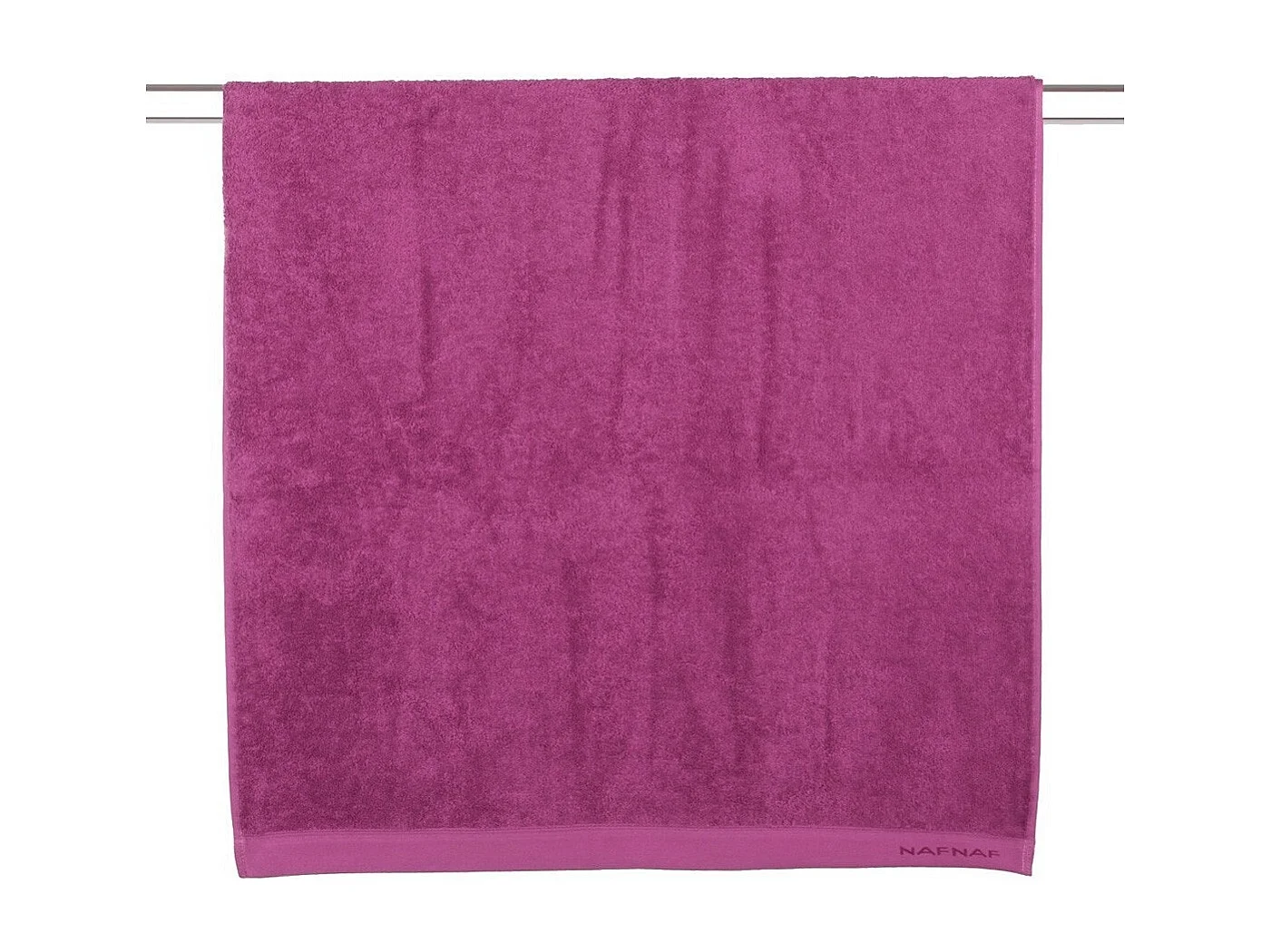 Serviette de bain Naf Naf Casual violette 100x150 cm