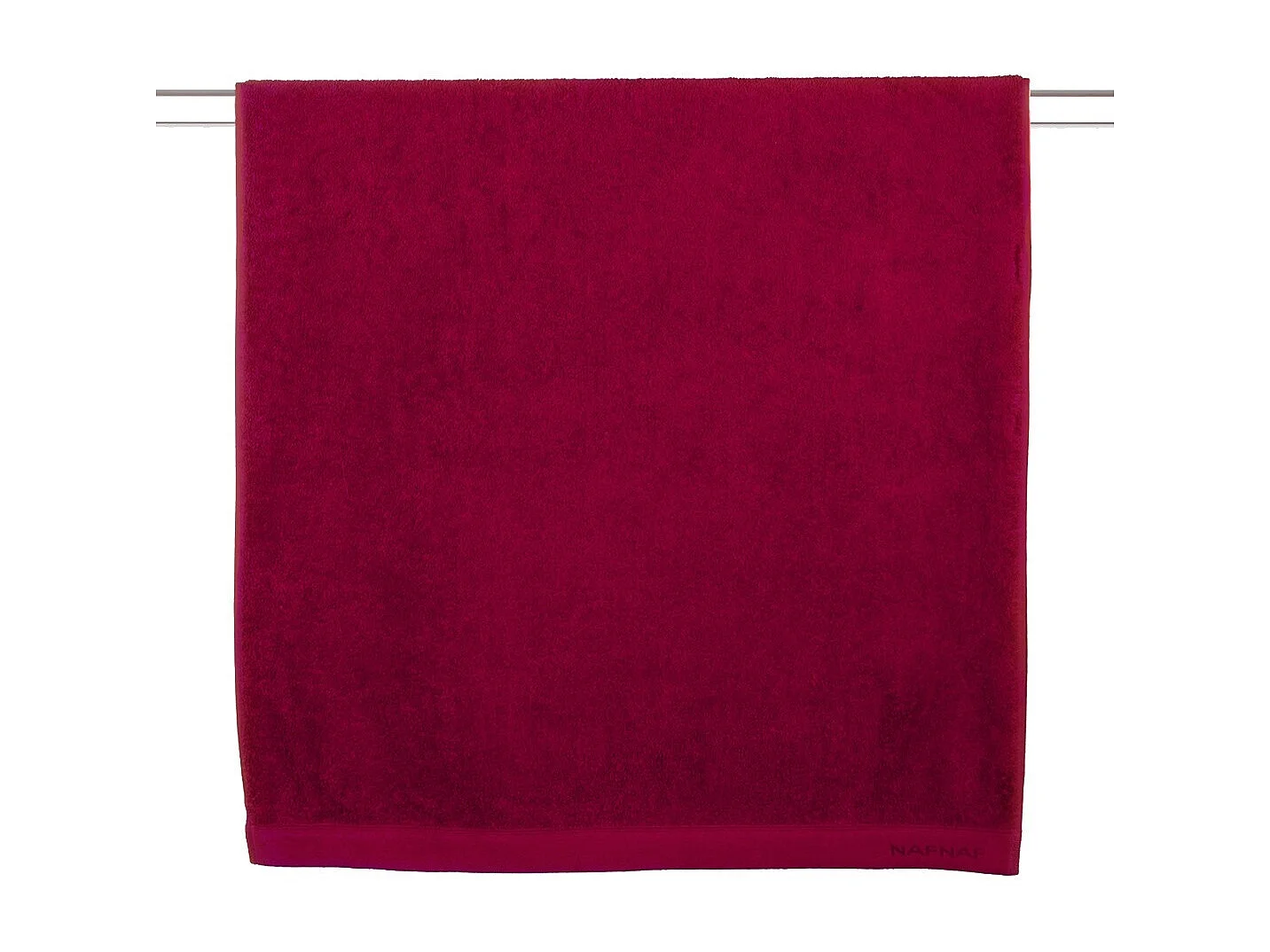 Naf Naf Casual bordeauxrode badhanddoek 100x150 cm