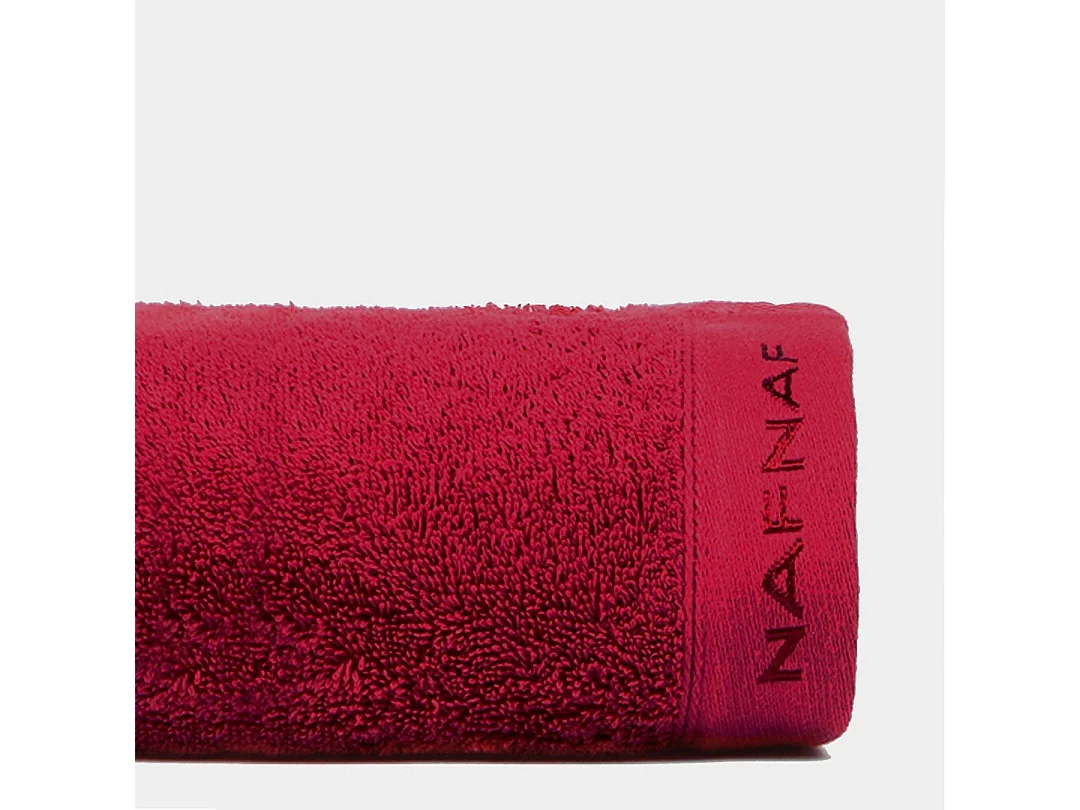 Naf Naf Casual bordeauxrode badhanddoek 100x150 cm