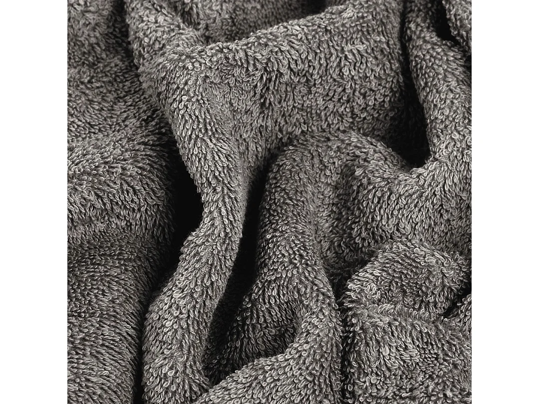 Serviette de bain Naf Naf Casual grise 100x150 cm