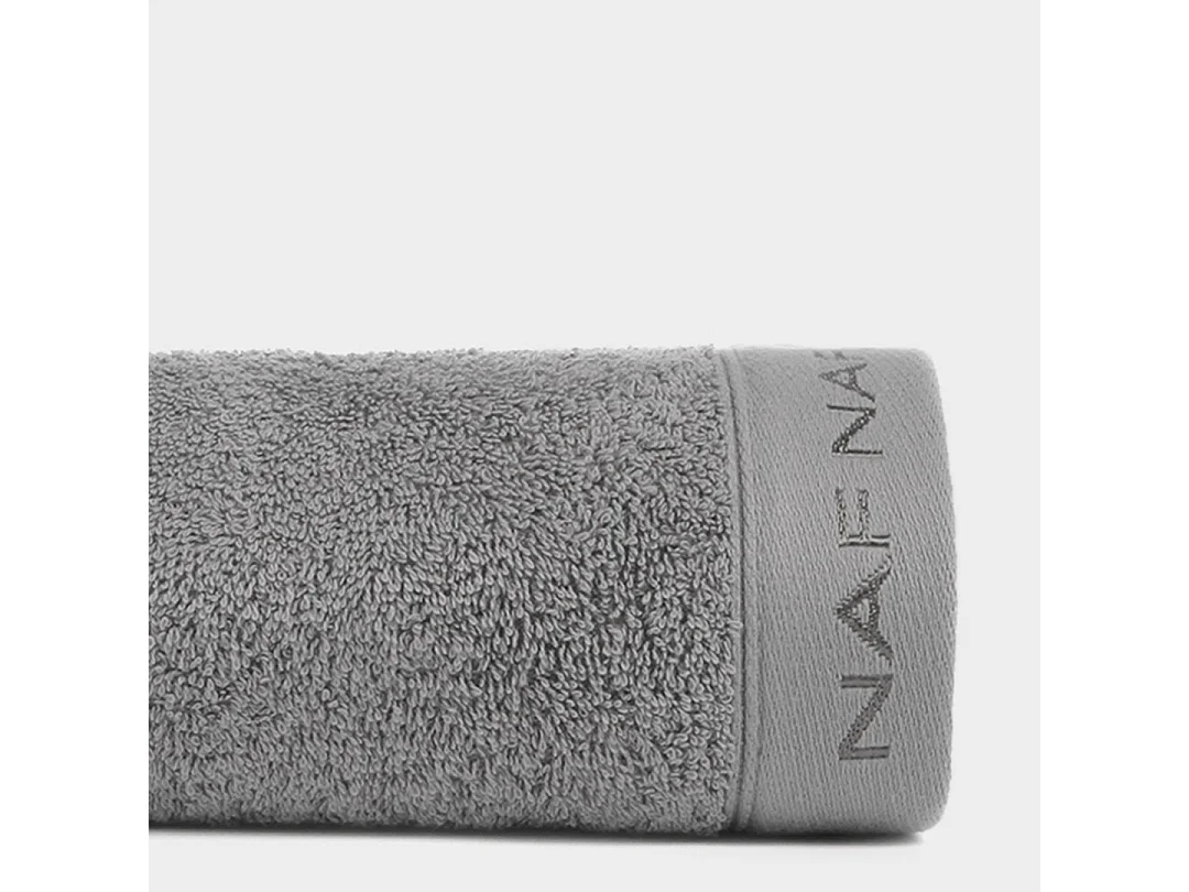 Serviette de bain Naf Naf Casual grise 100x150 cm