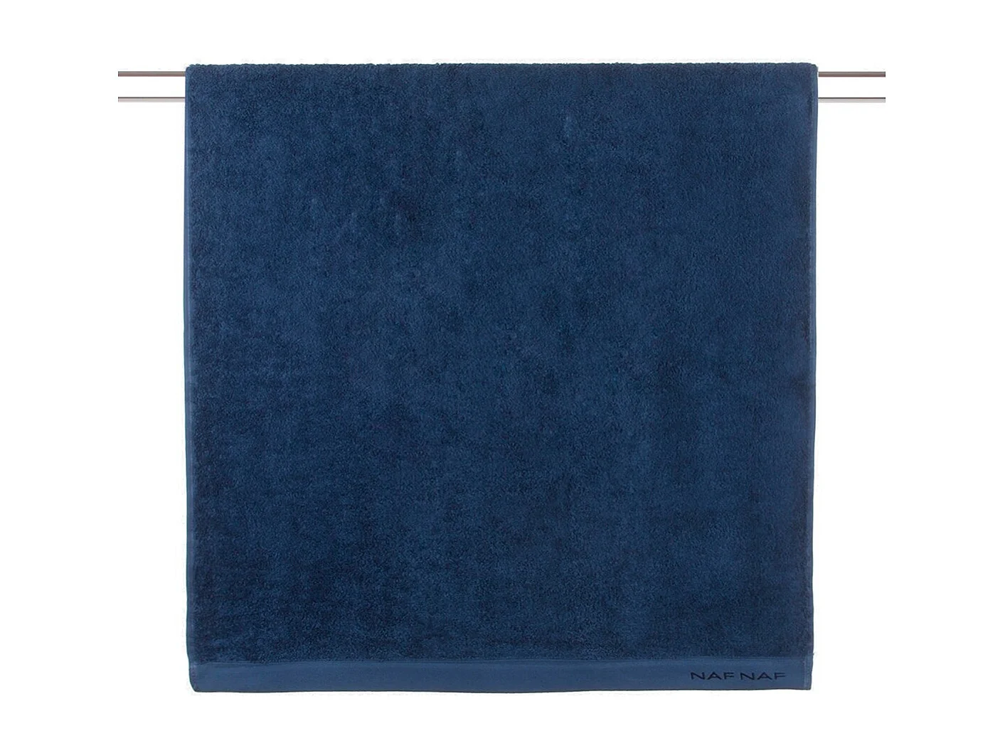 Naf Naf Casual marineblauwe badhanddoek 100x150 cm