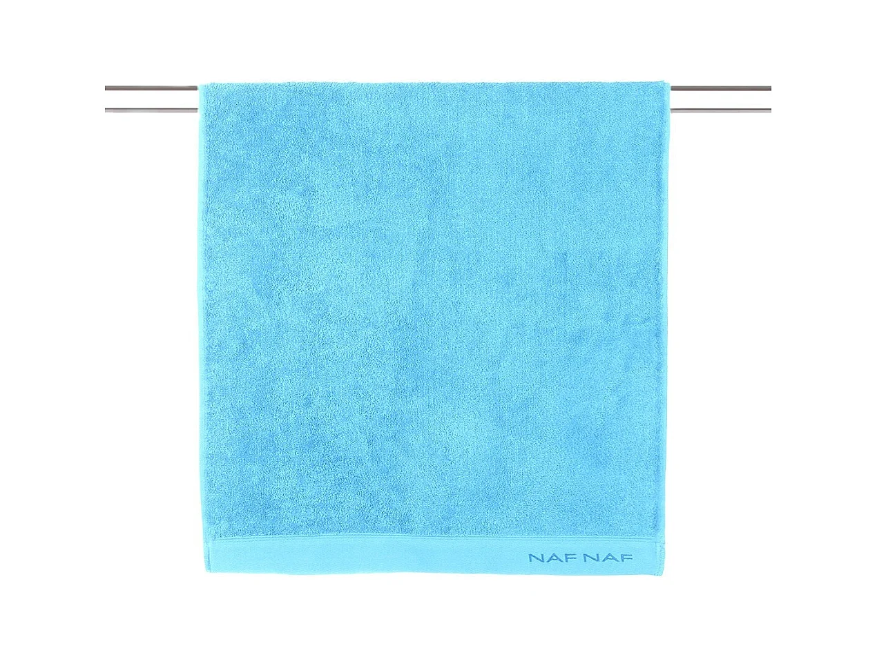 Naf Naf Serviette de bain décontractée turquoise 100x150 cm