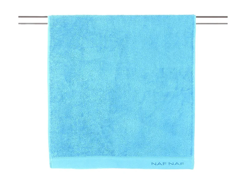 Naf Naf Serviette de bain décontractée turquoise 100x150 cm