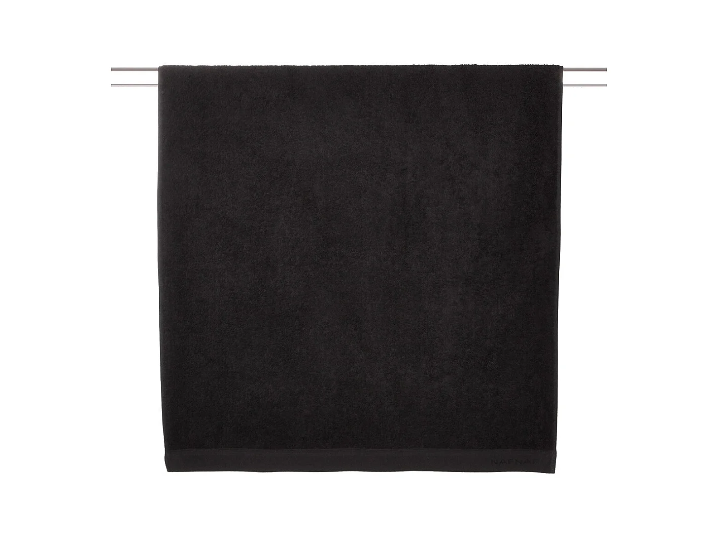 Naf Naf Casual badlaken zwart 100x150 cm