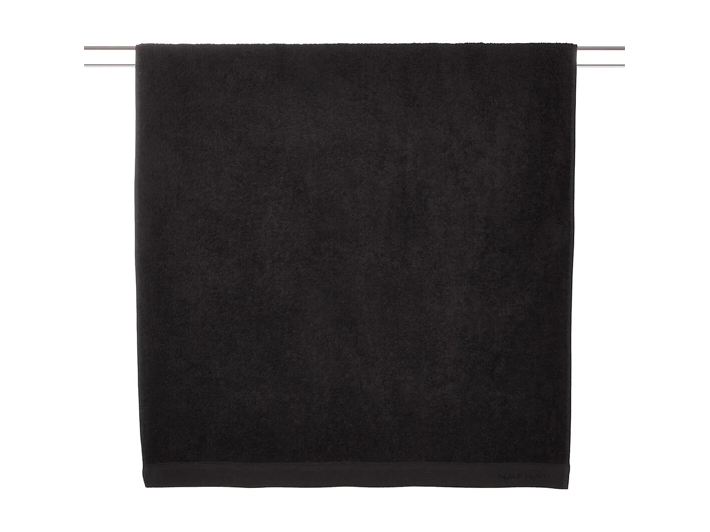 Naf Naf Casual badlaken zwart 100x150 cm