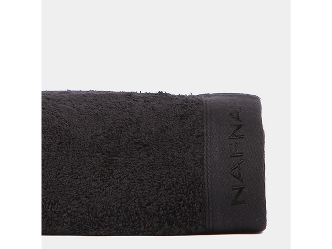 Naf Naf Casual badlaken zwart 100x150 cm