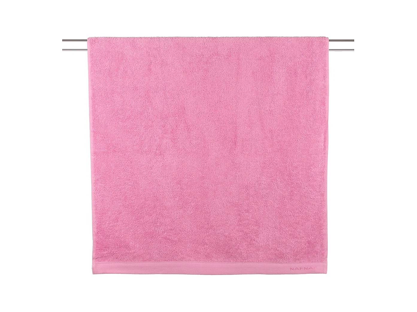 Serviette de bain Naf Naf Casual rose 100x150 cm