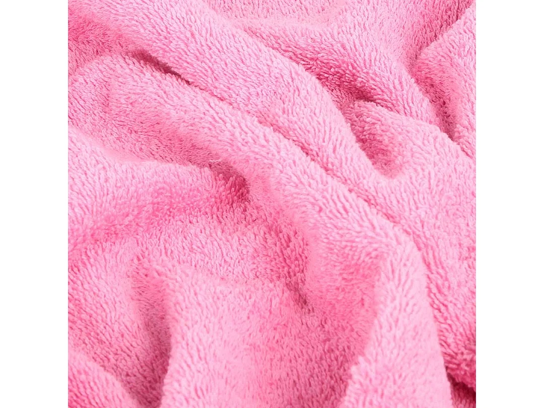 Toalha de banho casual rosa Naf Naf