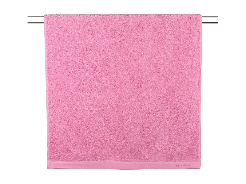 Serviette de bain Naf Naf Casual rose 100x150 cm