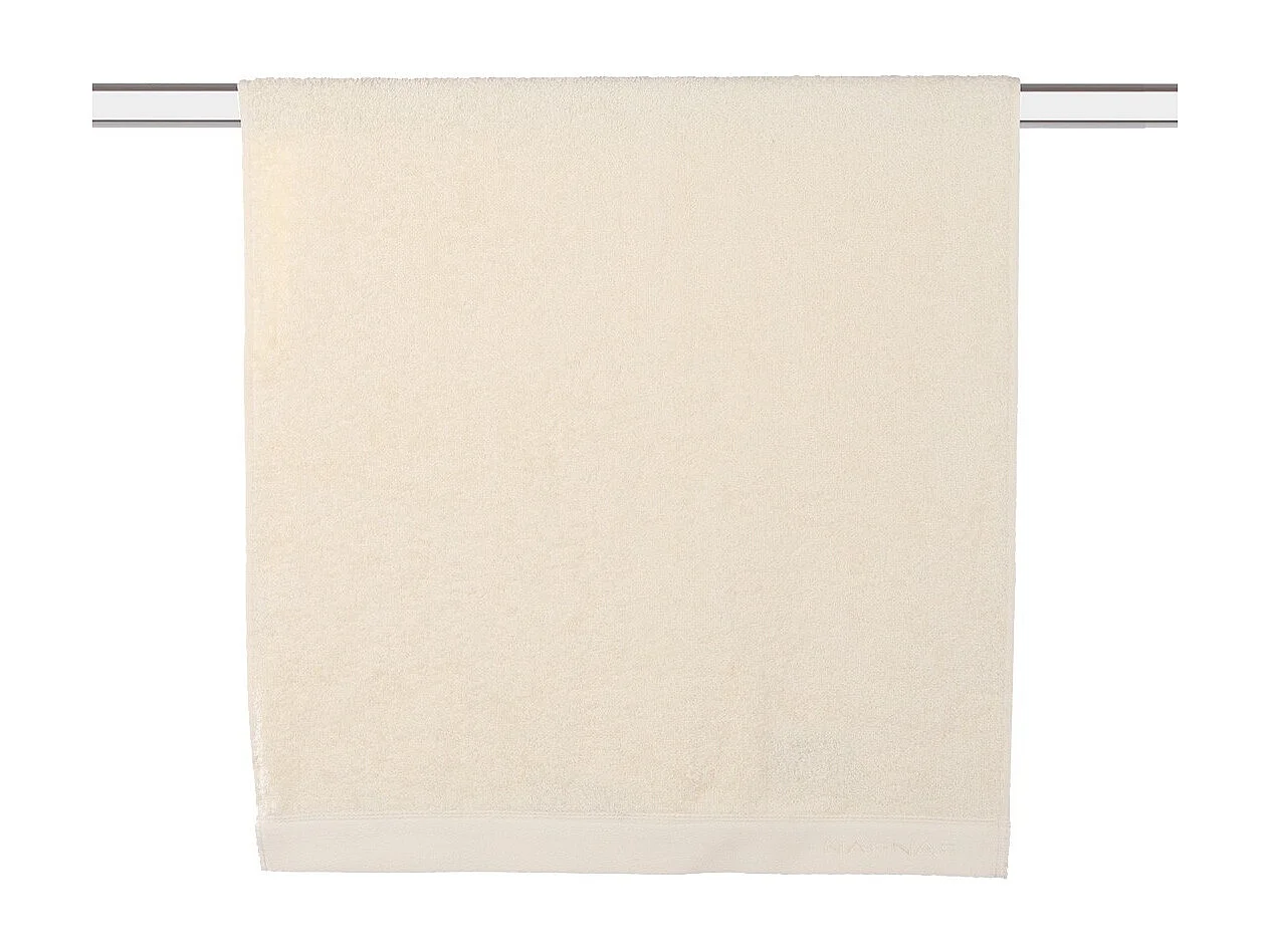 Naf Naf Casual crèmekleurige badhanddoek 100x150 cm