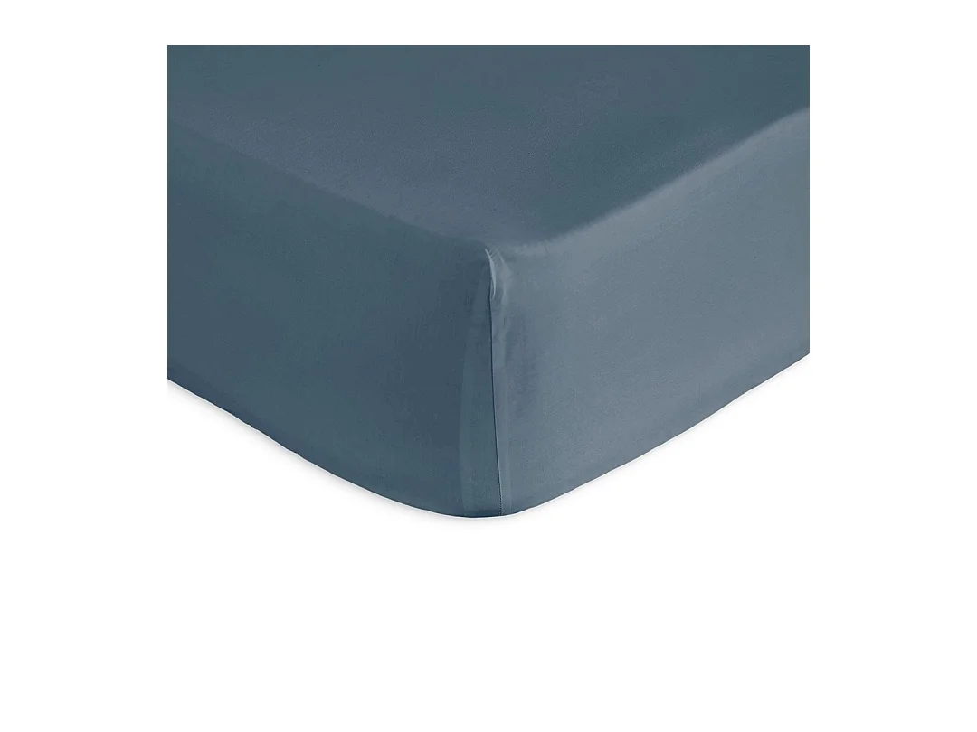 Guy Laroche Drap Housse PURE bleu jean 140x200 + 28 cm