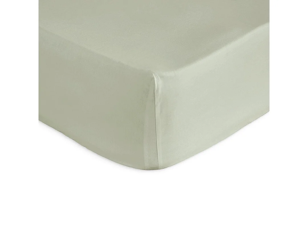 Drap Housse Guy Laroche PURE vert 100x200 + 28 cm