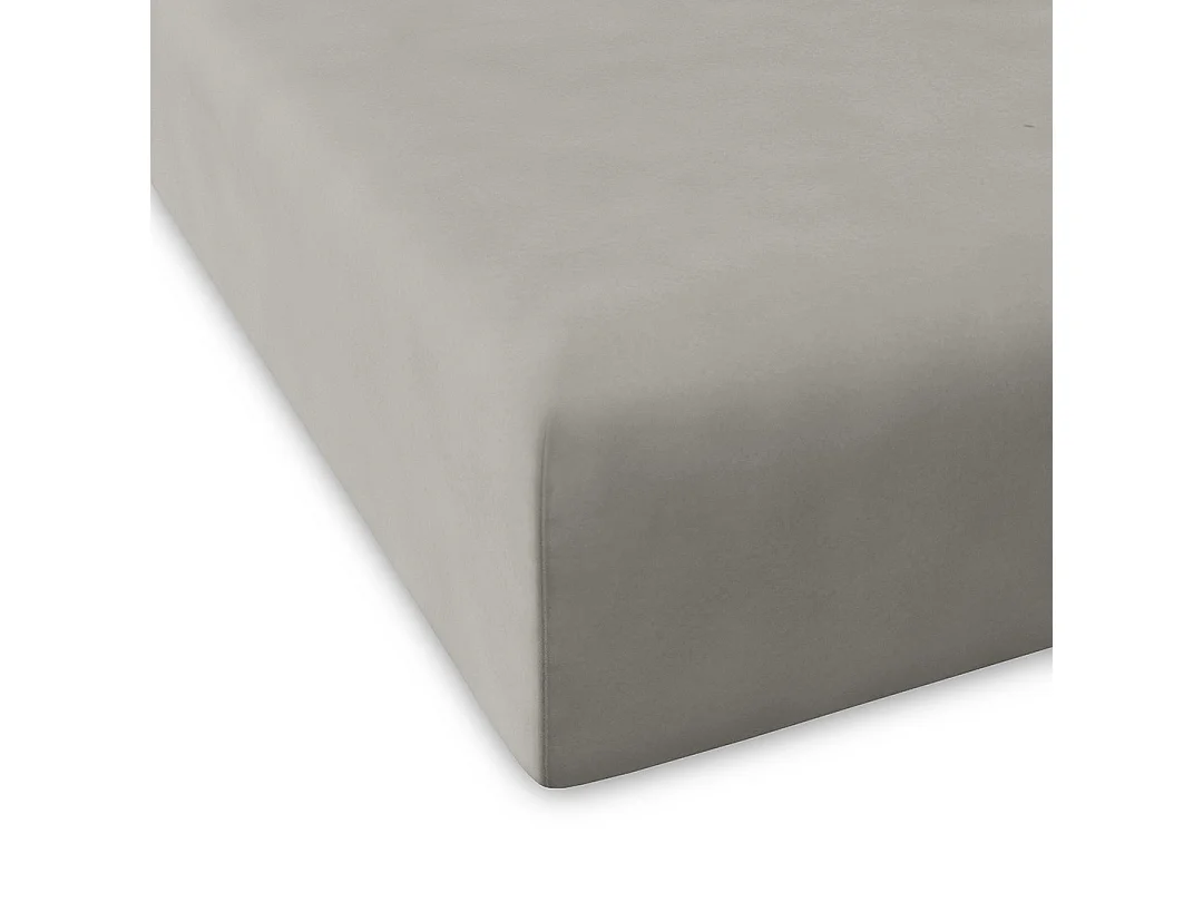 Naf Naf Casual grijs hoeslaken 90x200 + 28 cm