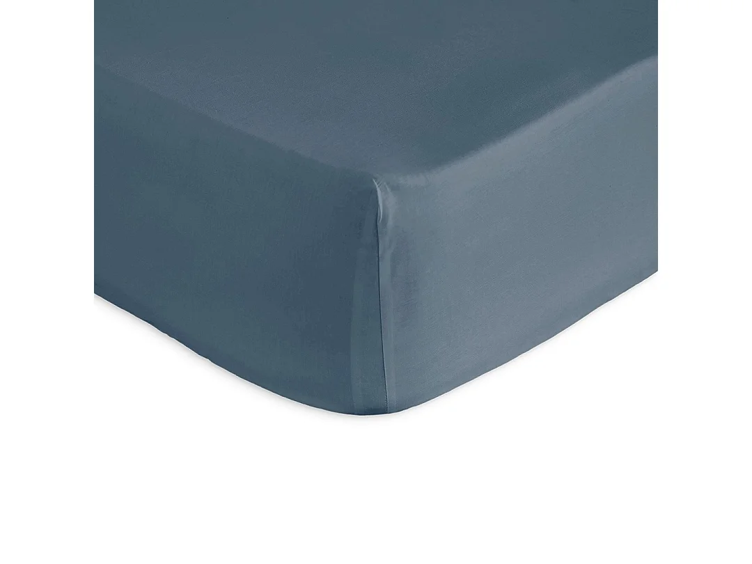 Guy Laroche Drap Housse PURE bleu jean 200x200 + 28 cm