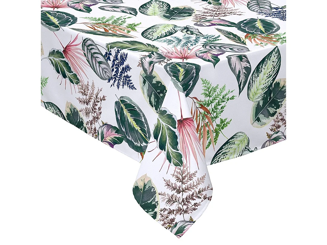 Naf Naf TROPALM groen tafelkleed van hars 140x250 cm