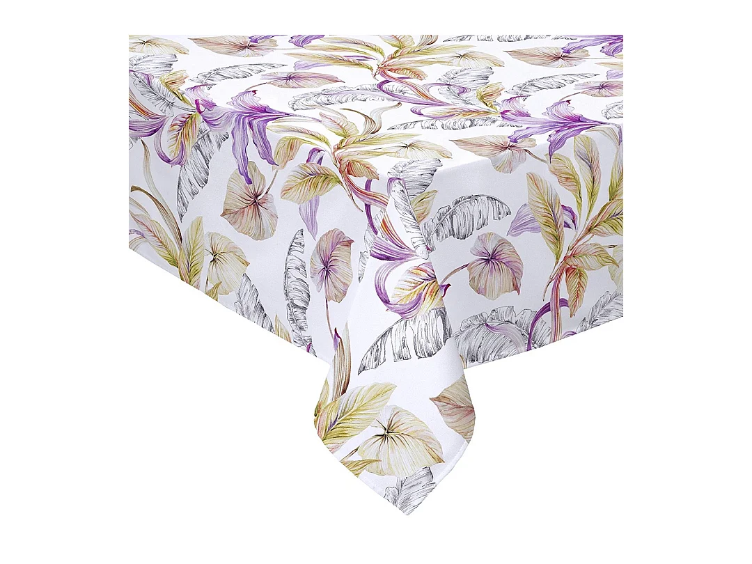 Nappe en résine mauve Naf Naf ULUTU 140x250 cm