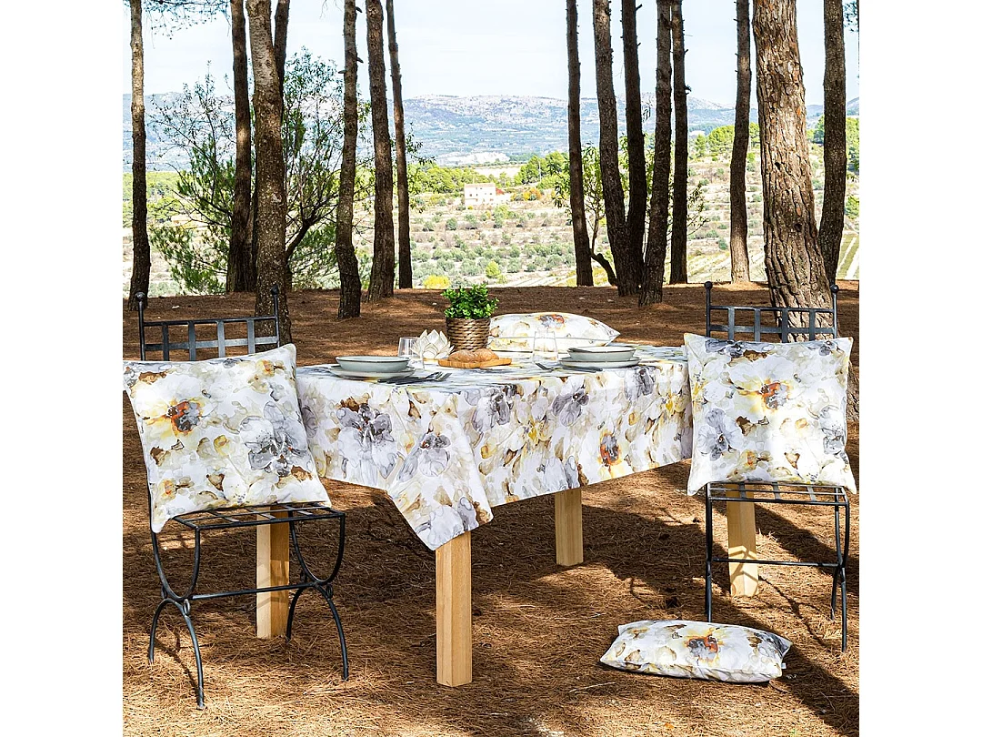 Naf Naf NEBBIA nappe en résine jaune 140x200 cm