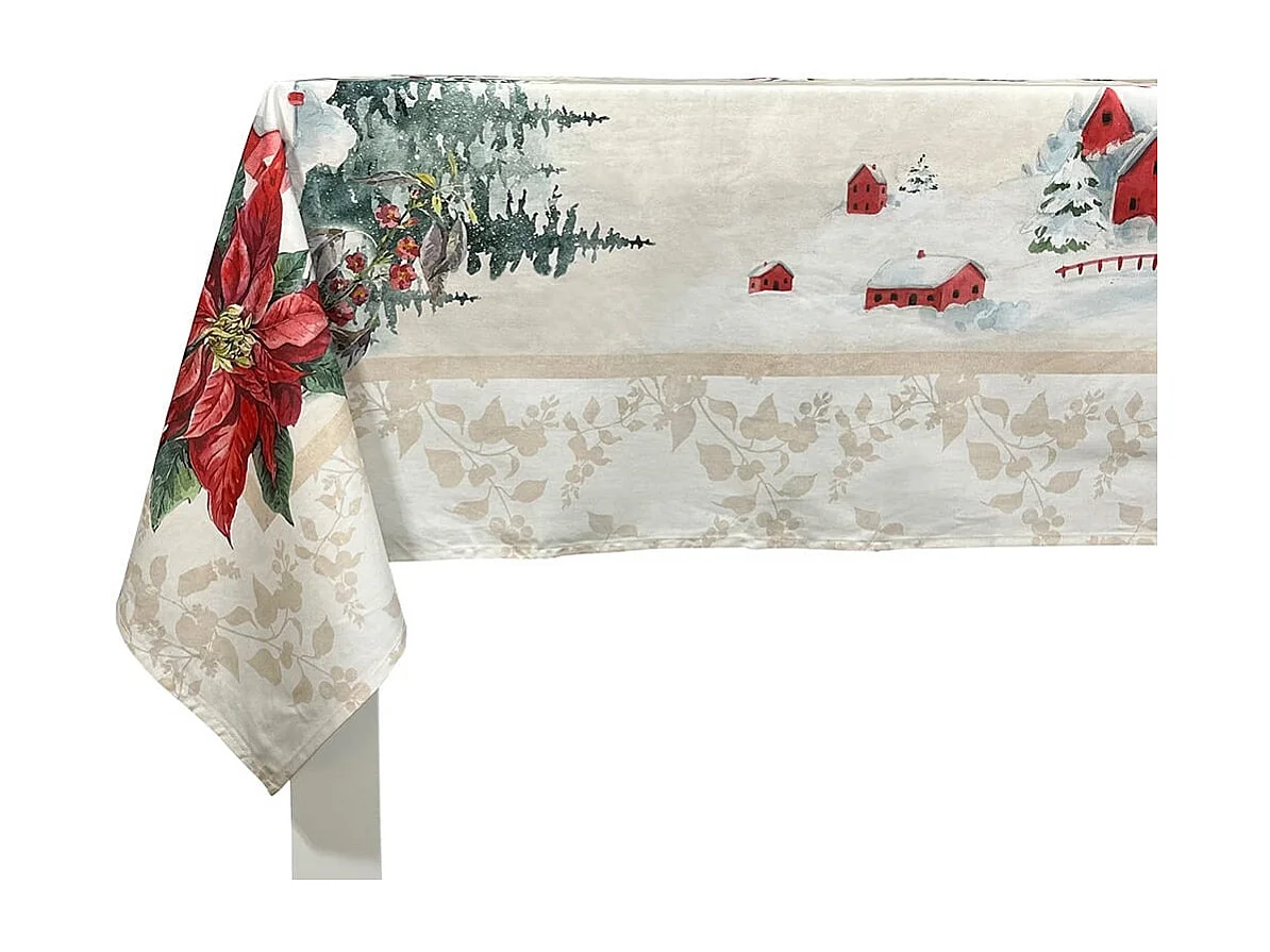 Naf Naf Chamonix Kersttafelkleed veelkleurig 150x200 cm