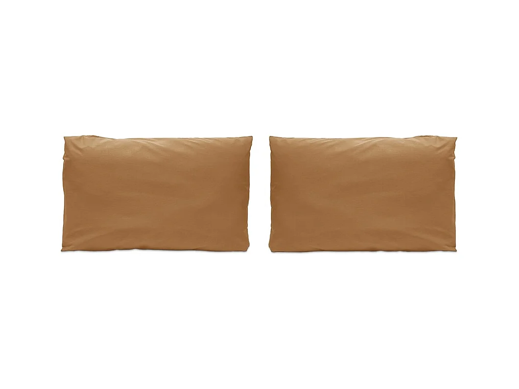 Taies d'oreiller (2) Guy Laroche PURE 50x75 (2) cm caramel 50x75