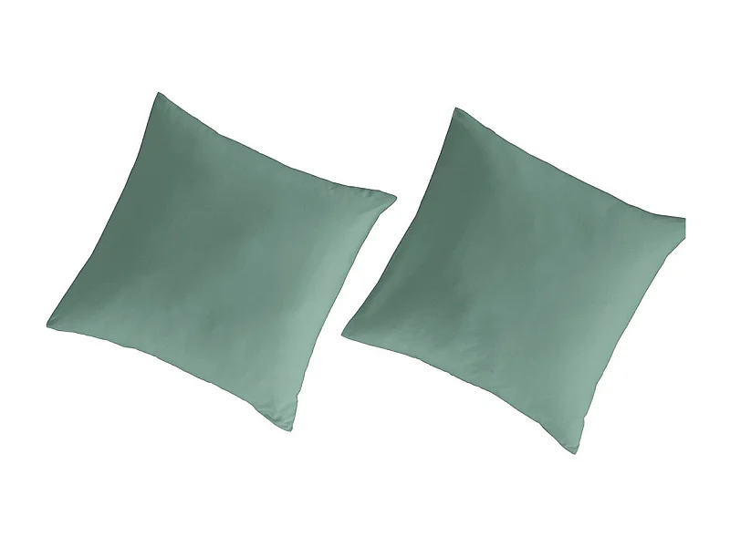 Federe 80x80(2) 100% cotone percalle biologico Liso laguna