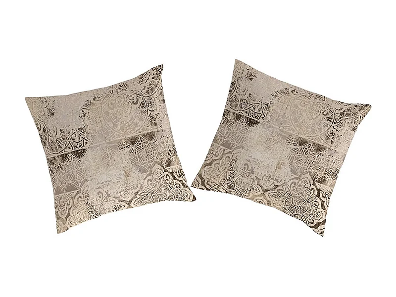 Kussenslopen Guy Laroche Alain crème 65x65