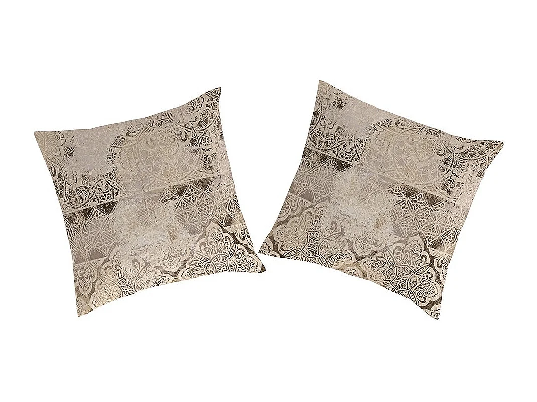 Taies d'oreiller Guy Laroche Alain crème 65x65