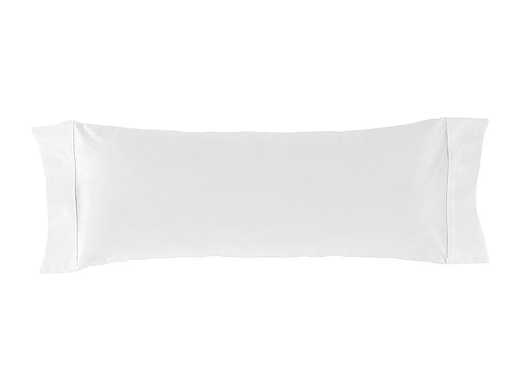 Housse d'oreiller blanche décontractée Naf Naf 45x110 cm