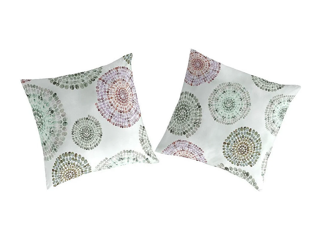 Taies d'oreiller (2) Naf Naf LUNDY multicolore 65x65