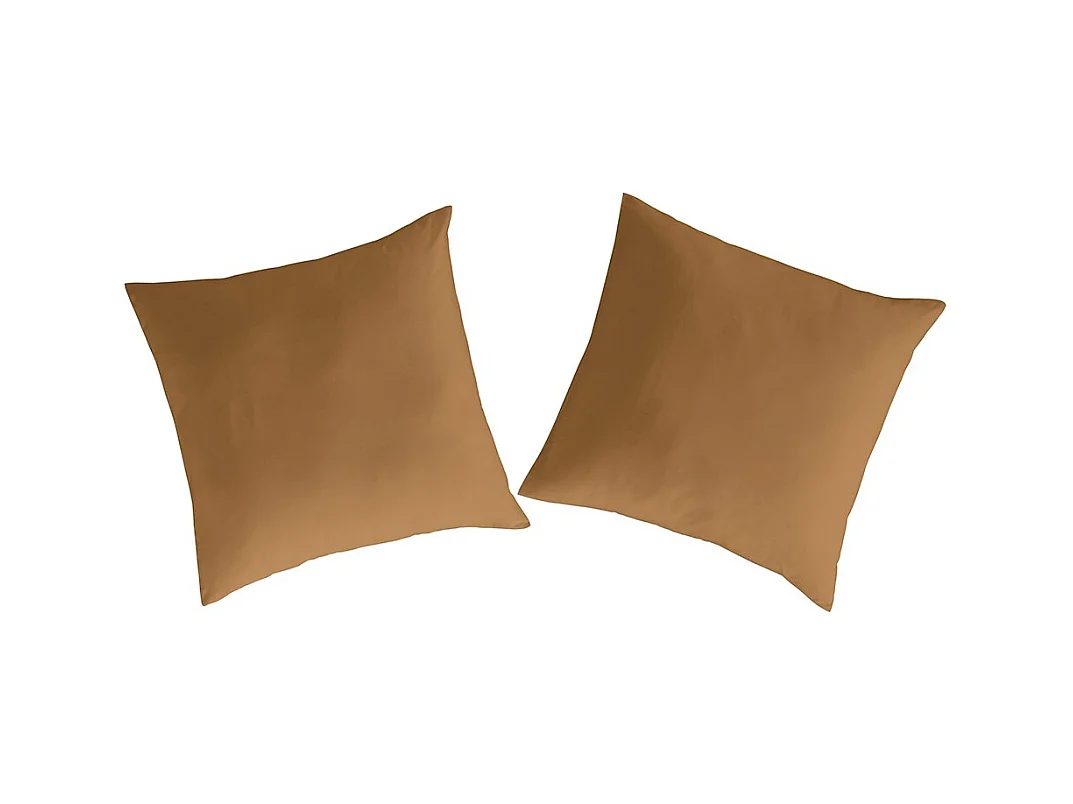 Taies d'oreiller (2) Guy Laroche PURE 65x65(2) cm caramel 65x65